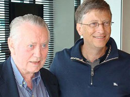 Chuck Feeney and Bill Gates